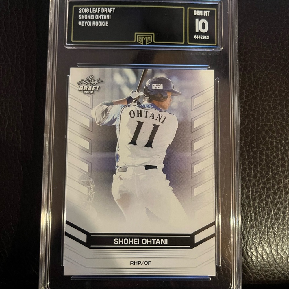 Shohei Ohtani 2018 Leaf DY01 Draft Rookie Card Gem Mint 10